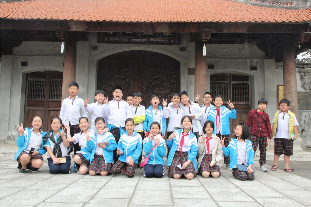 Chuyến thực địa đầy ý nghĩa tại Đền thờ Hai Bà Trưng của học sinh khối 5 trường TH Đô thị Sài Đồng
